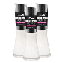 Kit 3 Fita Líquida Retira Borrão Esmalte 8ml Nati