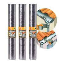 Kit 3 Fita Manta Autoadesiva Asfáltica 100cm X 10m Multiseal Sika Kit 3 Fita Manta Autoadesiva Asfáltica 100cm X 10m Multiseal Sika