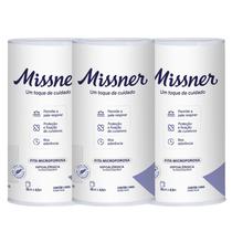 Kit 3 Fita Microporosa Branca 10cm x 4,5m - Missner Kit 3 Fita Microporosa Branca 10cm x 4,5m - Missner