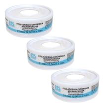 Kit 3 Fita Microporosa Branca 12,5cm X 10m - Wiltex