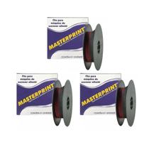 Kit 3 Fita Para Máquina De Escrever Pv Olivetti Masterprint