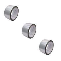 Kit 3 Fitas Adesiva Aluminizada Refrigeração Ar Condicionado 48mm x 45m Kit 3 Fitas Adesiva Aluminizada Refrigeração Ar Condicionado 48mm x 45m