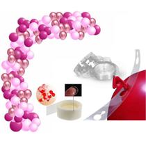 Kit 3 Fitas Arco Suporte + 100 Pontos de cola Fixa Balão Gota Dupla Face Kit 3 Fitas Arco Suporte + 100 Pontos de cola Fixa Balão Gota Dupla Face