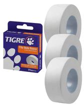 Kit 3 Fitas Veda Rosca Branco liso 18mmx50m Tigre Kit 3 Fitas Veda Rosca Branco liso 18mmx50m Tigre