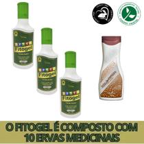 Kit 3 Fitogel Gel de Arnica 10 Ervas + 1 Gel Sebo de Carneiro Kit 3 Fitogel Gel de Arnica 10 Ervas + 1 Gel Sebo de Carneiro