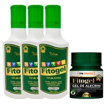 Kit 3 Fitogel Gel de Arnica + Gel de Alecrim Fitogel - Alívio da Dor e Relaxamento Muscular Kit 3 Fitogel Gel de Arnica + Gel de Alecrim Fitogel - Alívio da Dor e Relaxamento Muscular