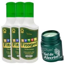 Kit 3 Fitogel Para Dor no Corpo Muscular + Gel de Alecrim