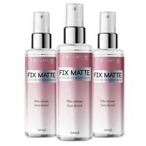 Kit 3 Fixador De Maquiagem Fix Matte Bella Femme Lançamento