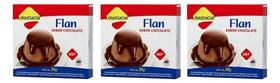 Kit 3 Flan Chocolate Diet Zero Açucar 25g Lowçucar Kit 3 Flan Chocolate Diet Zero Açucar 25g Lowçucar