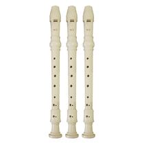 Kit 3 Flautas Doce Germânica FL 20G New York