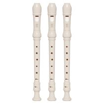 Kit 3 Flautas Doce Soprano Barroca Em C YRS-24B Yamaha