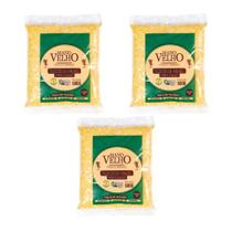 Kit 3 Flocos de Milho Orgânico Flocão Cuscuz Mano Velho1,5Kg