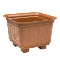 Kit 3 Floreiras Quadrado - 6 Litros Jardim Horta Plantio