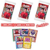 Kit 3 Flow Pack Enaldinho - 15 Cards Elo Monsters Sortidos Oficial