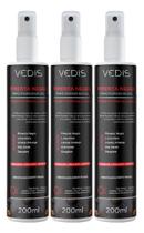 Kit 3 FLUIDO PIMENTA NEGRA 200ML VEDIS Kit 3 FLUIDO PIMENTA NEGRA 200ML VEDIS