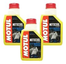 Kit 3 Fluido Radiador Aditivo Motul Motocool Expert Moto