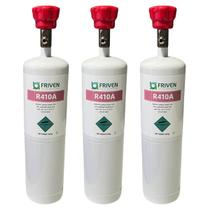 Kit 3 Fluido Refrigerante R410a Ar Split Inverter Lata 800g Kit 3 Fluido Refrigerante R410a Ar Split Inverter Lata 800g