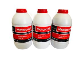 Kit 3 Fluidos De Freio Dot 4 Motorcraft 500 Ml