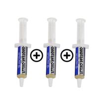 Kit 3 Fluxo de Solda Pastoso Implastec Rma-223 Reflow Reballing 10G Seringa Kit 3 Fluxo de Solda Pastoso Implastec Rma-223 Reflow Reballing 10G Seringa