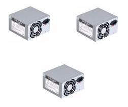 Kit 3 Fonte Alimentação Pc Atx 230w Computador 204 Pinos Silenciosa 2 Sata 2 Ide bivolt 01001