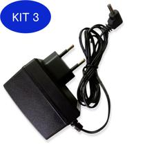 Kit 3 Fonte Carregador Notebook Positivo Motion C4500D 12V