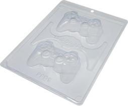 Kit 3 Forma Para Chocolate Joystick Pequeno, Grande E Box