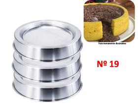 Kit 3 Formas 19 Ballerine Bolo Piscina Rebaixada Piscininha
