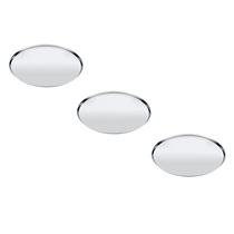 Kit 3 Formas Assadeiras Pizza Tramontina Inox 35cm Torta Pão