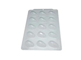 Kit 3 Formas com 15 cavidades p/Ovo de Páscoa Chocolate 50g