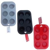 Kit 3 Formas De Silicone Retangular P/ Bolo Bolinho Cupcake