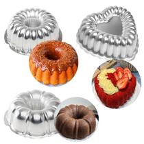 Kit 3 Formas Suiça Decorada 3 Peças 18cm Marca Caparroz - 1-n01- 1-n02-1coração