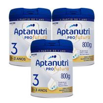 Kit 3 Fórmula Infantil Aptanutri Profutura 3 800g