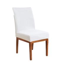 Kit 3 Forro para Cadeiras de Jantar Envio 24h Branco Kit 3 Forro para Cadeiras de Jantar Envio 24h Branco