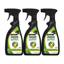 Kit 3 Forth Inseticida Jardim Pronto Uso 500ML