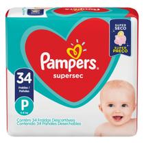 Kit 3 Fralda Descartável Pampers
