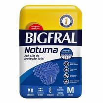 Kit 3 - Fralda Geriátrica Bigfral Noturna M - 8 Un Cada