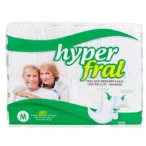 KIT 3 FRALDA GERIÁTRICA HYPERFRAL M/ 50 = 150 un KIT 3 FRALDA GERIÁTRICA HYPERFRAL M/ 50 = 150 un