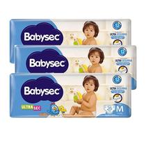 Kit 3 Fraldas Babysec Ultrasec Jumbo Galinha Pintadinha M com 26 unidades Kit 3 Fraldas Babysec Ultrasec Jumbo Galinha Pintadinha M com 26 unidades