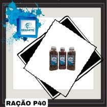 KIT 3 FRASCO RAÇÃO P40 120g KIT 3 FRASCO RAÇÃO P40 120g