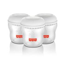 Kit 3 Frascos para Armazenar Leite 150 ml Mom's Essentials Fisher Price Kit 3 Frascos para Armazenar Leite 150 ml Mom's Essentials Fisher Price