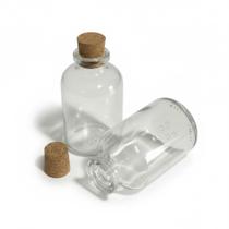 Kit 3 Frascos Vidrinhos Penicilina 20ml com Tampa Rolha