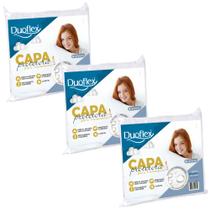 Kit 3 Fronhas Impermeável Lavável