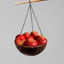 Kit 3 Frutas Artificiais Maçã gala Rajada para Decoração Duráveis e com Efeito Realista - DE0623