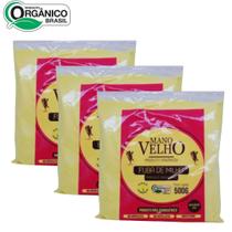 KIT 3 Fubá de Milho Orgânico 500g Mano Velho KIT 3 Fubá de Milho Orgânico 500g Mano Velho
