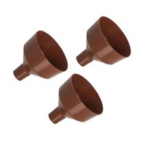 Kit 3 Funil Adaptador Para Garrafa Térmica De Café Pequeno