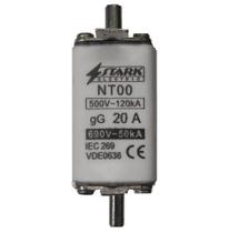 Kit 3 fusivel retard porc nh00 20a 500v