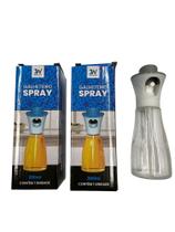 Kit 3 Galheteiros Spray 200ml Pulverizador para Azeite e Vinagre