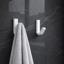 kit 3 Gancho adesivo Pendurador Sem Furo Multiuso Bolsa Toalha Banheiro