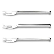 Kit 3 Garfo Trinchante Aço Inoxidável 33 Cm Baccani