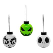 KIT 3 Garrafa de Decoração Clássicos do Halloween